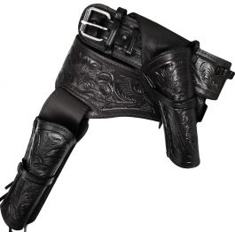 Modestone Left Handed Cross Draw Holster For Cinturón Con