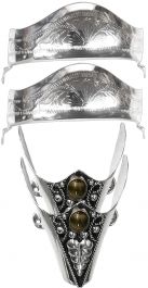 Modestone Pair Metal Toe Caps Tips Western Filigree O S | Desertcart