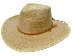 Modestone Palm Leaf Cowboy Hat 58 Beige