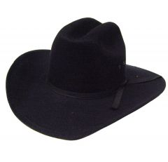 Modestone Boy's Genuine Felt Ribbon Hatband Cowboy Hat 52 ''For Small Heads''