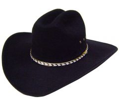 Modestone Cattleman Faux Felt Cowboy Hat ''Some Sizes For Small Heads''