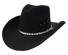 Modestone Fedora Faux Felt Cowboy Hat M ''Sizes For Small Heads''