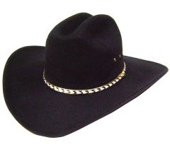 Modestone Boy's Cattleman Faux Felt Cowboy Hat ''Sizes For Small Heads''