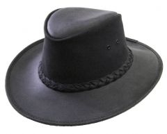 Modestone Men's Bc Hat Drover Australian Leather Cowboy Hat