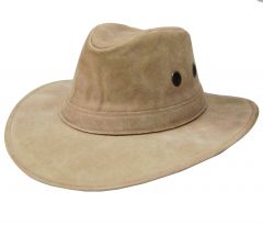 Modestone Unisex 2 Large Mesh Eyelits Henschel Water Hiker Leather Cowboy Hat
