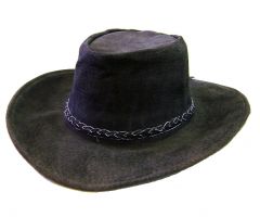 Modestone Men's Suede Braided Hatband Cowboy Hat