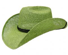 Modestone Women's St Patrick's Day Favorite Straw Cowboy Hat O/S Green