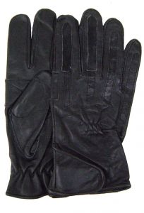 Modestone Bristol Unisex Summer Motorcycle Glove Leather Black