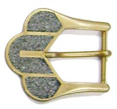 Modestone Men's Granite-Like Western Style Belt Buckle O/S Green