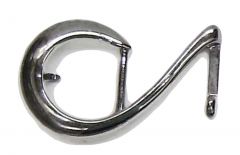 Modestone Men's Western Style Belt Buckle O/S Silver