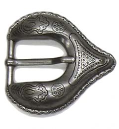 Modestone Men's Small Western Style Belt Buckle O/S Silver