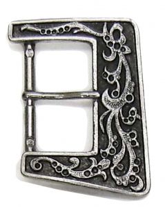 Modestone Men's Western Style Belt Buckle O/S Silver