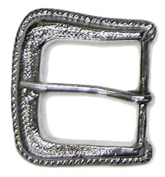 Modestone Men's Western Style Belt Buckle O/S Silver