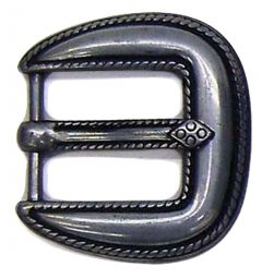 Modestone Men's Metallic Western Style Belt Buckle O/S Silver
