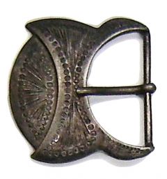 Modestone Men's Western Style Belt Buckle O/S Rusty Metal Color