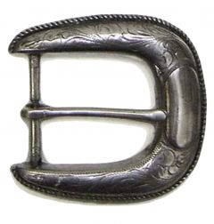 Modestone Men's Western Style Belt Buckle O/S Silver