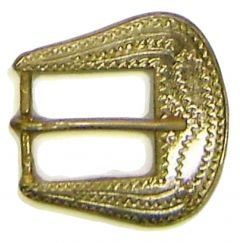 Modestone Men's Golden Western Style Belt Buckle O/S Silver