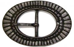 Modestone Men's Western Style Belt Buckle O/S Silver