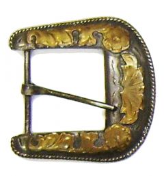 Modestone Men's Antiqued Western Style Belt Buckle O/S Silver