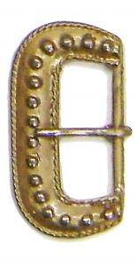 Modestone Men's Golden Western Style Belt Buckle O/S Silver