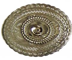 Modestone Men's Western Style Belt Buckle O/S Silver