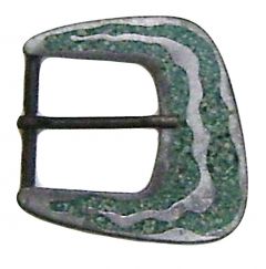 Modestone Men's Granite-Like Western Style Belt Buckle O/S Silver