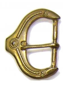 Modestone Men's Western Style Belt Buckle O/S Golden Metallic