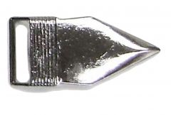 Modestone Men's Arrow Head Western Style Belt Buckle O/S Silver