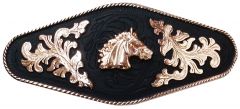 Modestone Metal Alloy Trophy Belt Buckle Horse Head 7 1/4'' X 3''