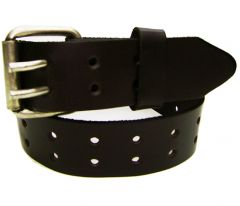 Modestone Men's Leather Belt 1.5'' Width Brown