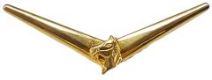 Modestone Western Cowboy Fashion Lapel Collar Clip Horse